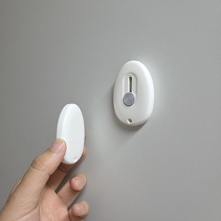 소요상점 현관 자석 택배칼, 화이트, 2개