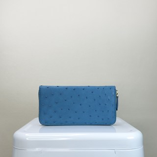 M2ND 鴕鳥皮紋長夾 T32A