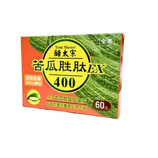 醣太宗 苦瓜胜肽EX 素食膠囊 60入/盒, 1個, 醣太宗苦瓜胜月太EX 60粒/盒