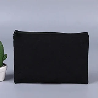 컬러 캔버스 연필 가방 옥스포드 패브릭 펜 케이스 편지지 보관 가방 낙서 DIY 우편 큰 펜 가방