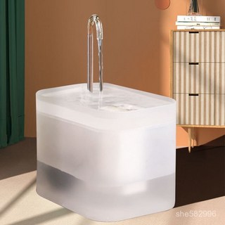 寵物喝水碗 貓咪飲水機自動循環流動飲水器貓喝水器狗狗的水盆餵水碗寵物用品, 1個, 【備用】A+飲水機濾芯喝乾淨水,一個濾芯過慮棉【飲乾淨水】