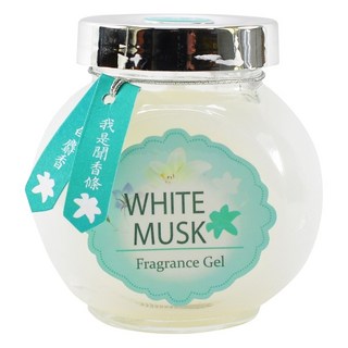 小丸家族MARU 室內香氛膏 175gm, 1個, 白-白麝香
