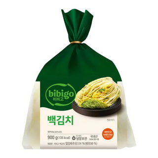 cj 비비고 백김치, 900g, 1개