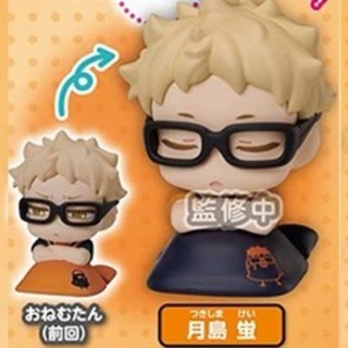 STASTO正版授權 排球少年 Q版回籠覺睡顏睡眠小手辦扭蛋 日向 影山 研磨 黑尾 月島, 1個