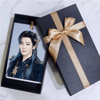 후명호 2026년 달력 캘린더 세로형 탁상용 입청운 중드 굿즈, 달력+상자