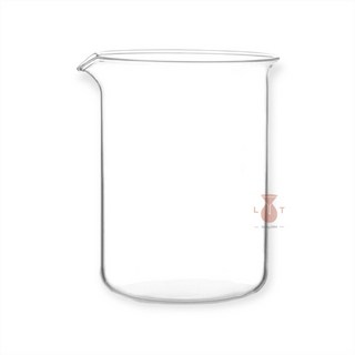 無刻度燒杯 100ml 500ml 耐熱玻璃燒杯 低型量杯 實驗咖啡燒杯, 1個, 100ml 外徑約54* 高72（mm)