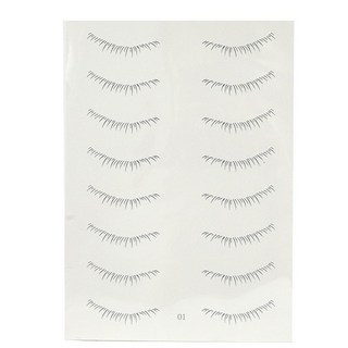 免膠假睫毛下睫毛印章套裝：磁吸眼睫毛，持久纖長，新手必備, 1個, #3