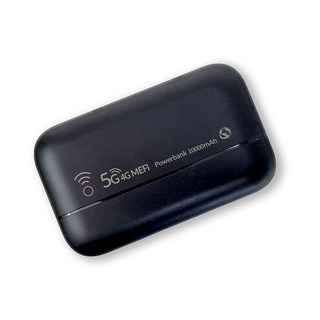 MD홍 충전식 LTE 라우터 와이파이 동글 30시간 사용, 1개