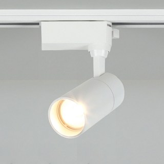 토탈맘모스조명 레일조명 LED COB 레일등 스포트 10W 화이트, 1개, 10W 화이트 (전구색)