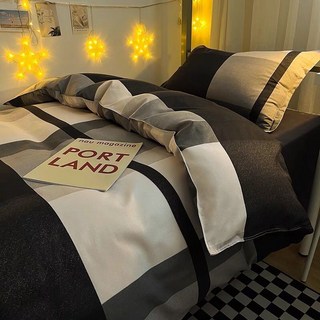 單件被套夏季學生宿舍單人150x200x230磨毛兒童被罩男水洗棉被單, G仙草,單被套:1.8*2.2m