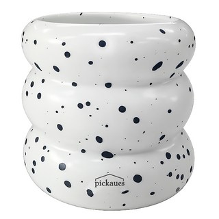 피카우스 세라믹 화장품정리함 다용도 연필 브러쉬 면봉 꽂이, 벌룬쿠앤크, 1개