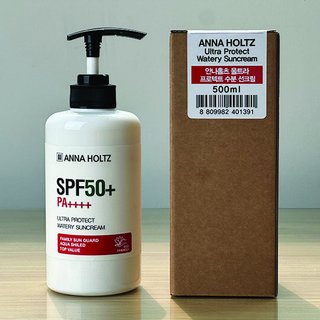 안나홀츠 대용량 온가족 울트라 프로텍트 수분 선크림 spf50+PA++++ 썬크림 500g 자외선차단제 썬블럭, 1개, 500ml