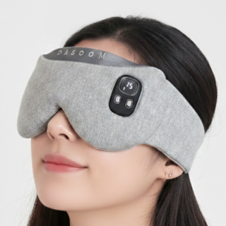 다숨 무선 온열 수면 안대 60분온열 눈찜질 안구건조완화 4단계온도조절 충전형, 1개