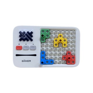 GiiKER 計客超級積木 兒童益智拼圖玩具 啟發創造力 培養空間想像力 遊戲, 1個, 白色