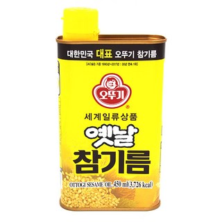 오뚜기 옛날 참기름 450ml, 1개