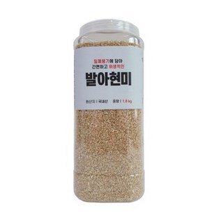 대한농산 통에담은 발아현미, 1.8kg, 2개
