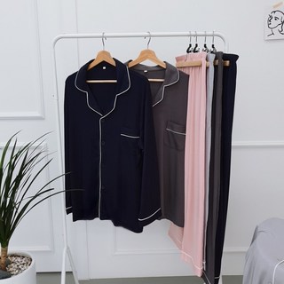 지아트리 (Jiatree)무지잠옷 모달잠옷 빅사이즈커플잠옷 편한파자마