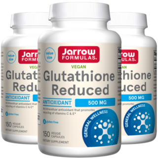 자로우 포뮬러스 비건 글루타치온 리듀스드 500mg, 150정, 3개