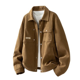 男士立領夾克衫 春秋潮流百搭休閒風衣 男生痞帥夾克外套
