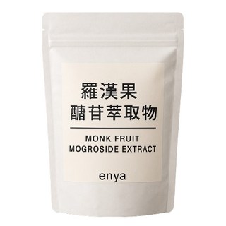 enya 恩亞 羅漢果苷萃取物 添加長鏈菊苣纖維 複方 羅漢果糖 零熱量, 1個, 250g/袋
