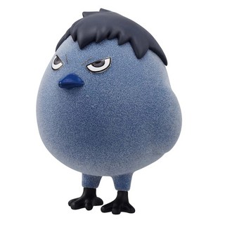 BANPRESTO 排球少年 Fluffy Puffy 影山烏鴉公仔，超萌可愛，柔軟蓬鬆，排球少年周邊收藏, 1個
