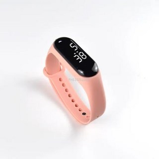 교통 신호수 전동 호루라기 LED 디지털 시계 캐주얼 패션 스포츠 소녀 팔찌 소년 전자 실리콘 손목, 1개, LPK