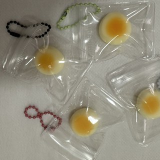 小紅書仿真蛋黃小饅頭玩具 解壓神器 可愛學生, 小饅頭2個裝兩件, 1個