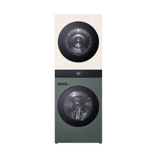 LG 오브제 워시타워 25kg+25kg 그린 베이지 WA2525GEHF, 상세설명 참조, 없음