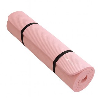NBR 와이드 요가매트 20mm 1850*900 푹신한 요가매트, 로즈 핑크, 1개