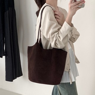 D.I.O 25년 최고급명품 스웨이드 천연소가죽 토트백 숄더백