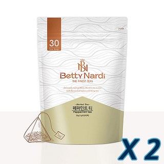 베티나르디 페퍼민트 티, 1g, 30개입, 2개