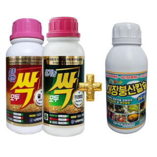 모두싹 1kg 유기농 프리미엄 골드 병충해 탄저예방 세트, 2개, 1L