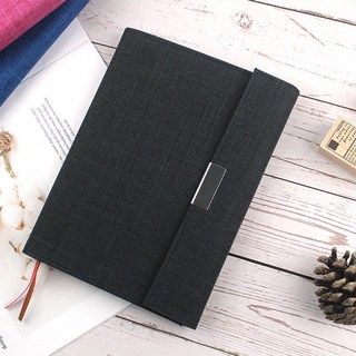 珠友 SC-03261 B6/32K 磁性書衣/雪花布料/多色簡約/書皮手帳書套/適用週誌 好好逛文具小舖, 1個