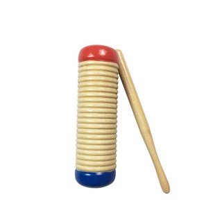 奧福打擊樂器 括弧沙鈴 齒木沙鈴 高低木魚 小型迷你款 兒童早教音樂啟蒙, 1個