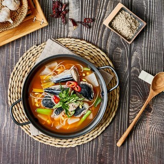 [동래복국 밀키트] 까치복지리탕 복어탕 복매운탕 복지리 복국 2-3인분 부모님 생신상차림, 동래복국 까치복지리, 1개, 1.2kg