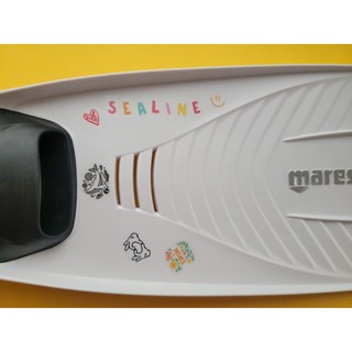 추천5 오리발 스티커