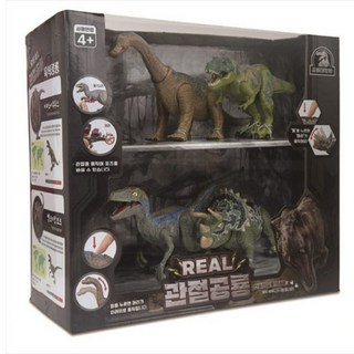 피노키오 리얼 관절 공룡 피규어 세트, 1세트