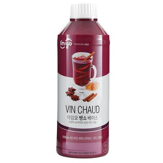 I'm yo 無酒精熱紅酒風味濃縮汁, 1L, 1瓶