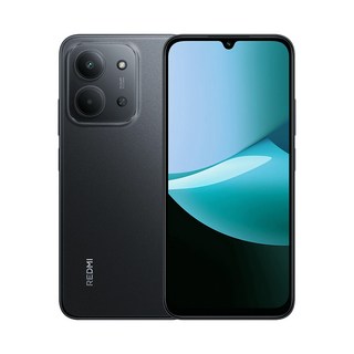 紅米 Redmi 15C (4G 128G) 6.9吋智慧手機-贈空壓殼 鋼化保貼 掛繩 韓版收納包 手機支架 奈米噴劑, 128GB, 午夜黑