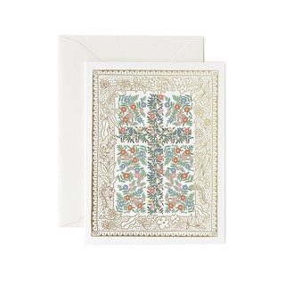 라이플페이퍼 Rosette Cross Card 일상 카드, 단품, 단품