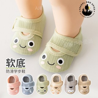 春夏軟底嬰兒學步鞋，卡通造型防滑布底寶寶學步鞋，6-12個月適用