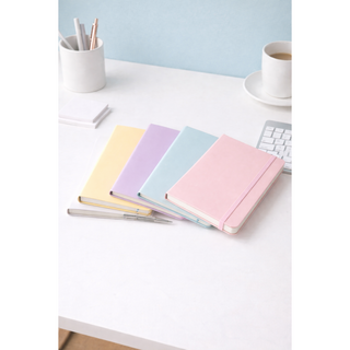 2026년 데일리 다이어리 파스텔톤 5컬러 만년 다이어리 1+1, 1개, 퍼플+퍼플