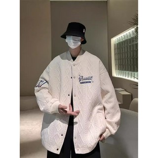 潮流美式棒球服男款春秋季外套 潮流日系痞帥高級感韓版 ins 夾克