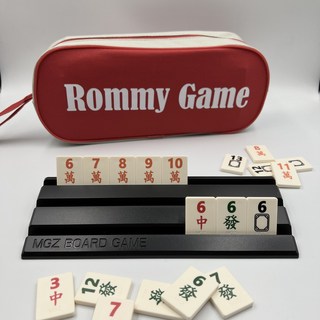 MGZ 盒裝數字牌遊戲 標準字體 2-6人 小巧版 對戰版 邏輯思考, 袋裝麻將符號大牌標準2-4人版, 1套