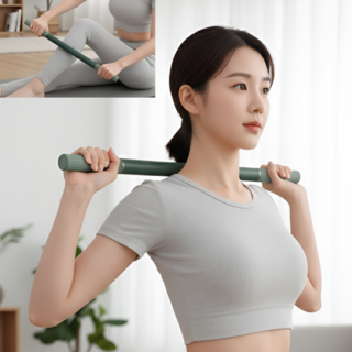 InLoop 폼롤러그만 릴렉스 마사지 스틱, 그린, 1개