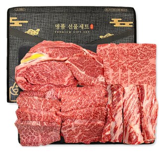 푸드지 마장동 최고급 한우 1++ 투쁠 선물세트 2호, 1세트