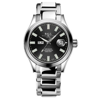 BALL 波爾(NM9036C-S1C-BK)B2_Engineer III 經典色自體發光微型氣燈機械錶-黑40mm