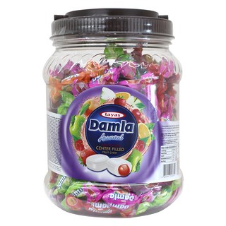 tayas 什錦水果軟糖, 1桶, 850g