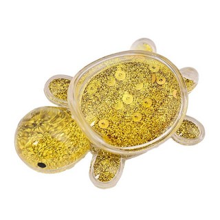 台灣出貨 新店優惠 鎏金烏龜對對碰 8.6CM大號龜爺爺DIY流沙金龜 抖音同款玩具手工擺件, 1個, 橙色小烏龜【夢幻流沙】單-只,僅此以上【帶獨立包裝】