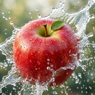 천원농산 당도선별 경북생산 오존수 세척사과, 1박스, 한입사과 4kg (28과 내외)